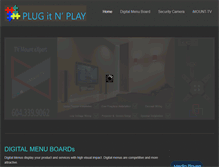 Tablet Screenshot of plugitnplay.com